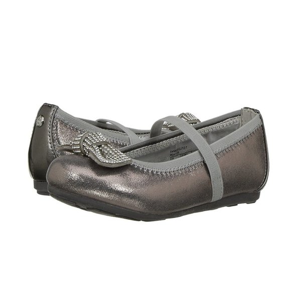 Stuart Weitzman Other - Stuart Weitzman Girls Fannie Glitz-T Flat Shoes